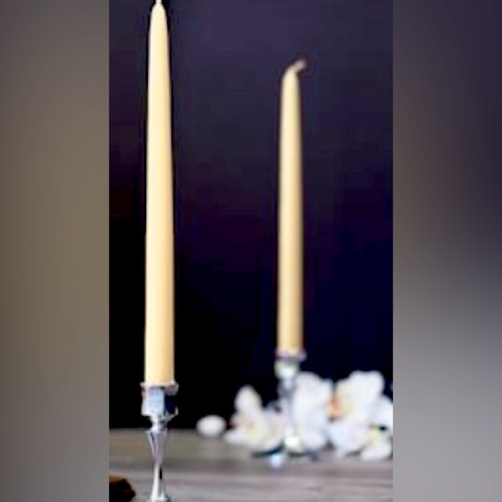 Set of 6 Taper Candles | Candlesticks | Tapered Wedding Candle 10 Inch 12 Inches